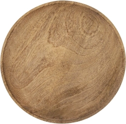 Mango wood serving tray 30 cm