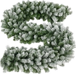 Apbērtā Ziemassvētku girlanda 270 cm RUHHY