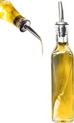 Stikla pudele olīveļļai un etiķim ar dozatoru 250 ml