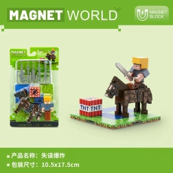 Konstruktors Magnet World Mistake Explosion