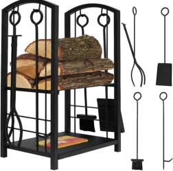 KAMINER kamīnmalkas statīvs ar piederumiem