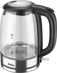 Stikla elektriskā tējkanna 1,7 l AMICA KD2050G