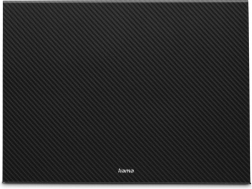 Laptop stand with carbon-look finish, up to 18.4″