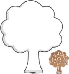 Metal Tree Cookie Cutter 6 cm