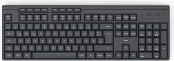 Bezvadu tastatūra Hama WK-200 melna