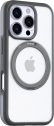 Torras Ostand R Fusion Case for iPhone 16 Pro gray