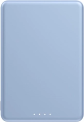 Īpaši plāna magnētiskā powerbanka 5000 mAh, zila