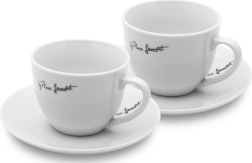 Lamart Kaffe porcelāna tasītes ar apakštasītēm, 2 gab., 300 ml