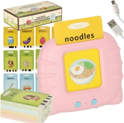 Elektroniskā karšu lasītāja angļu valodas apguvei, 112 skaņu kartītes, rozā