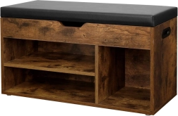 Koka apavu soliņš loft stilā