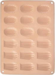 Silikona forma cepumiem un pralinēm, bēša 34 × 25 × 1 cm