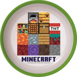 Plastmasas bļoda Minecraft 300 ml ar neslīdošu pamatni