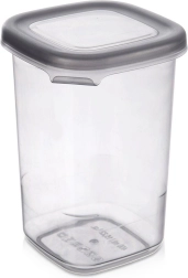 Plastic container for dry foods with lid 450 ml