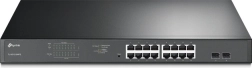 TP-Link JetStream Easy Smart PoE+ slēdzis 16× Gigabit + 2× SFP