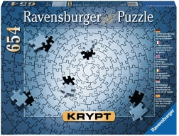RAVENSBURGER puzle KRYPT sudrabs – 654 detaļas