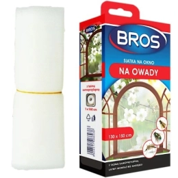 BROS insektu tīkls logiem 150 × 180 cm – Balta