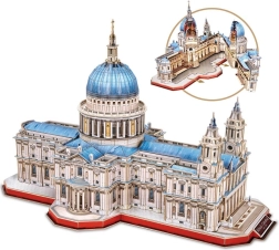 3D puzle Svētā Pāvila katedrāle no CubicFun, 643 detaļas
