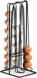 Metāla statīvs NESPRESSO kapsulām, melns, 30 cm