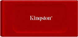 External SSD Kingston XS1000 1 TB USB 3.2 Gen 2, red