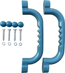 Plastic Handrails Turquoise for Children's Playgrounds