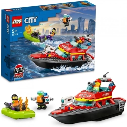 LEGO® City 60373 Ugunsdzēsēju glābšanas laiva un kuteris