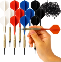 Set of darts for electronic boards 12 pcs with spare tips TRIZAND