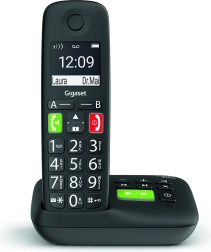 Gigaset E290A cordless phone with answering machine