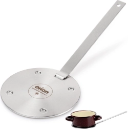 Indukcijas adapteris no nerūsējošā tērauda 13 cm ORION