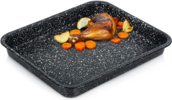 Granīta taisnstūra cepamtrauks Grande 4 l, 39,5 × 33,5 × 4,5 cm