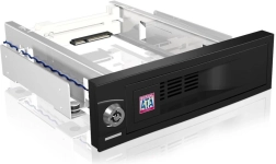 Hot-swap caddy for 3.5" hdd sata into 5.25" bay