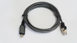 USB‑C uz RJ‑45 kabelis, 6. kategorija, 1 Gbit/s, 2 m