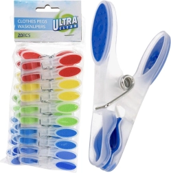Plastmasas veļas knaģi, 20 gab.