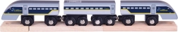 Ātrais vilciens Eurostar E320 ar sliedēm