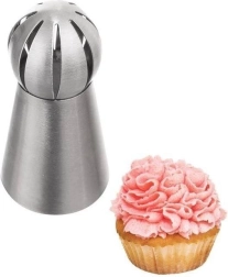 Pastry decorating tip twist made of soft stainless steel
