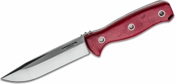 Āra nazis Condor Bushcraft Bliss, 12,2 cm, sarkana Micarta, maksts Kydex + āda