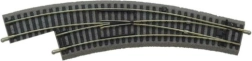 Piko curved switch R3/R2 left with base