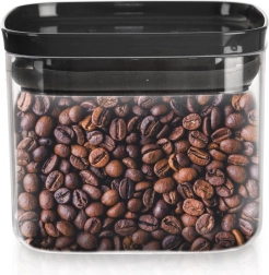 Kvadrātveida uzglabāšanas trauks ar vāku un silikona blīvējumu 700 ml