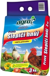 Īsti vistas mēsli 3 kg AGRO