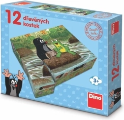 Dino koka klucīši KURMĪTIS un dzīvnieciņi 12 gab.