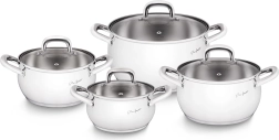 Set of Shape Stainless Steel Pots