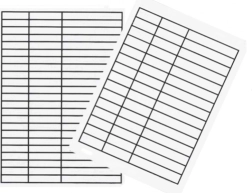 A4 izmēra līniju paliktnis no cieta plastmasas