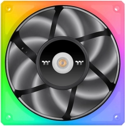 Ventilators Toughfan 14 RGB, 3 gab., melns