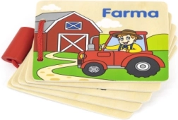 Koka grāmatiņa Ferma – pirmie vārdi un dzīvnieciņi