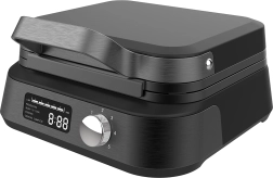 Máltec vafeļu panna ar jaudas regulēšanu un LCD displeju 2200 W