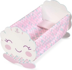 Koka leļļu šūpulītis ar piederumiem OCEAN FANTASY