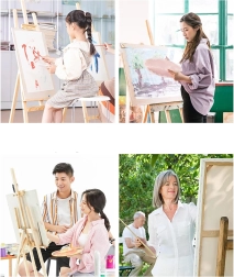 Gleznošana pēc numuriem ar rāmi 30 × 40 cm – krāsainais pāvs