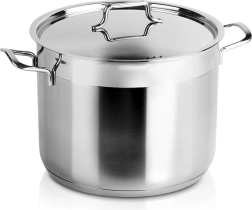 Stainless steel pot with lid ANETT 24 cm, 8 l