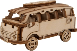 Koka 3D puzle WOODEN CITY Superfast retro mikroautobuss