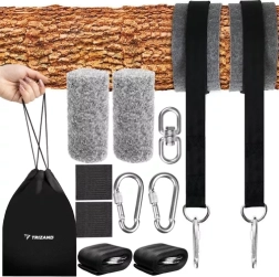 TRIZAND piekares komplekts šūpuļtīklam un šūpolēm