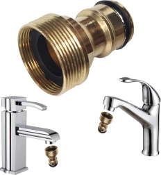 Misiņa krāna adapteris G3/4 dārza šļūtenei